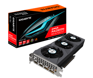 Grafikkort - GIGABYTE Radeon RX 6700 XT EAGLE - 12GB GDDR6 RAM - Grafikkort - GV-R67XTEAGLE-12GD