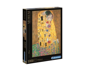 Puslespill - Clementoni Museum Collection - Klimt - The Kiss - 8005125314423