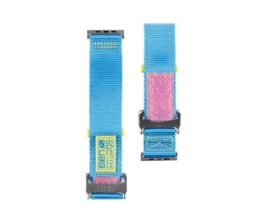 Smartklokke - Tilbehør - UAG Strap for Apple Watch 6/5/4/3/2/1/SE (44/42mm) - Active LE 80's Blue/Pink - 19148A115695