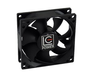 Kabinettvifte - LC Power case fan - Kabinettvifte - 80mm - Svart - LC-CF-80