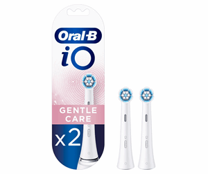 Elektrisk tannbørste - Oral-B Børstehoder iO Gentle Care Børstehoder, 2 Stk. - 4210201301943