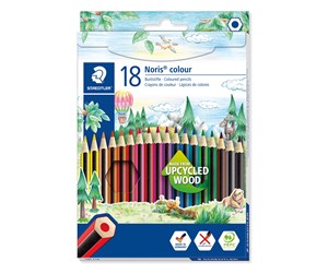 Skrive- & Tegneverktøy - Staedtler Colour.pencil Noris 18ct  100% PEFC - 185 C18