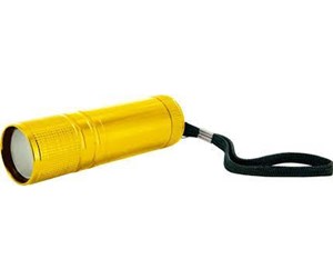 Lommelykter  - Schwaiger Mini Flashlight COB 90 Lumen yellow - TLED200P531