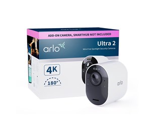 Smarthus - Arlo Ultra 2 4K UHD Wire-Free Security Camera - Add-On - VMC5040-200EUS