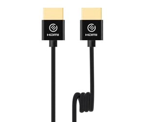 Skjermkabel - ALOGIC Super slim HDMI - 2m - Svart - HDAS-V202