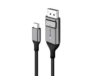 Skjermkabel - ALOGIC Ultra - USB-C - DisplayPort - 2m - Grå - ULCDP02-SGR