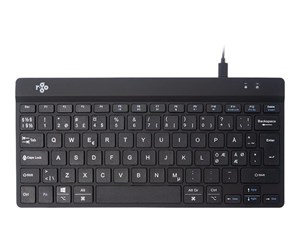 Tastatur - R-Go Tools R-Go Compact Break - Tastatur - Nordisk - Svart - RGOCONDWDBL