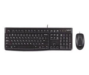 Tastatur - Logitech Desktop MK120 - Tastatur & Mussett - Ungarsk - 920-002542