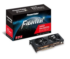 Grafikkort - PowerColor Radeon RX 6700 XT Fighter - 12GB GDDR6 RAM - Grafikkort - AXRX 6700XT 12GBD6-3DH