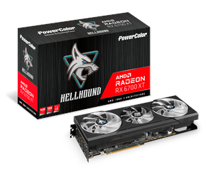 Grafikkort - PowerColor Radeon RX 6700 XT Hellhound - 12GB GDDR6 RAM - Grafikkort - AXRX 6700XT 12GBD6-3DHL