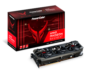 Grafikkort - PowerColor Radeon RX 6700 XT Red Devil - 12GB GDDR6 RAM - Grafikkort - AXRX 6700XT 12GBD6-3DHE/OC