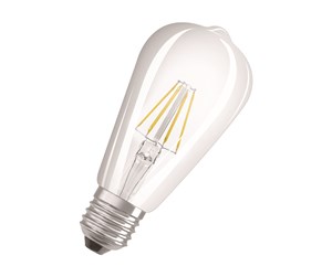 LED-lyspære - Osram LED-lyspære Edison Filament 4W/827 (40W) Clear E27 - 4058075434424