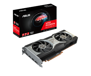 Grafikkort - ASUS Radeon RX 6700 XT AMD Reference - 12GB GDDR6 RAM - Grafikkort - 90YV0GR0-U0NA00