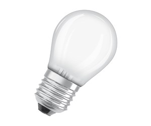 LED-lyspære - Osram LED-lyspære Mini-ball 1.5W/827 (15W) frosted E27 - 4058075434127