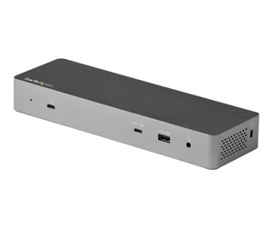 Dokkingstasjon - StarTech.com Thunderbolt 3 Dock w/USB-C Host Compatibility - Dual 4K 60Hz DP 1.4 or HDMI TB3/USB-C Docking Station - 1x 8K - 96W PD/5xUSB - docking station - DP - GigE - TB3CDK2DHUE