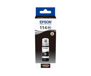 Printertilbehør blekk/toner - Epson 114 / C13T07A140 - EcoTank Ink - Refill 70 ml - Black - Blekkrefill Svart - C13T07A140