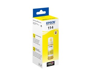 Printertilbehør blekk/toner - Epson 114 - Yellow original - Ink Refill - Blekkrefill Yellow - C13T07B440