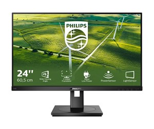 Skjerm - 24" Philips B Line 242B1G - 1920x1080 - 75Hz - IPS - Speakers - USB HUB - 242B1G/00