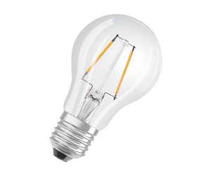 LED-lyspære - Osram LED-lyspære Standard 2.5W/827 (25W) filament clear E27 - 4058075434165