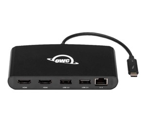 Dokkingstasjon - OWC Thunderbolt 3 mini Dock - OWCTB3MDK5P