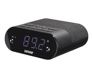 DAB, nettverks- og klokkeradio - DENVER CRQ-107 - clock radio - FM - CRQ-107