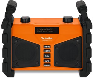 DAB, nettverks- og klokkeradio - TechniSat DIGITRADIO 230 orange - DAB/DAB+/FM - 0000/3907