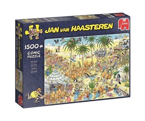 Puslespill - Jumbo Puzzle Jan van Haasteren - The Oasis (1500 pieces) - JUM9059