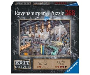 Puslespill - Ravensburger Puzzle EXIT 10: Toy Factory (EN) - PEG6484