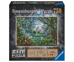 Puslespill - Ravensburger Puzzle EXIT 11: The Unicorn (759 pieces) - PEG5030