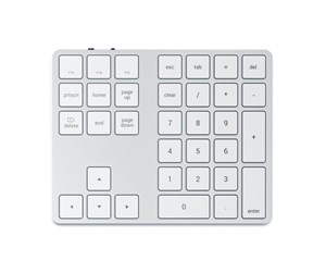 Tastatur - Satechi Bluetooth Extended Keypad - Numpad - Sølv - ST-XLABKS