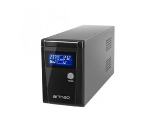 Strømforsyning (PSU) - Armac O/650E/LCD UPS OFFICE Line-Interactive Strømforsyning (PSU) - ATX - 80 Plus - O/650E/LCD