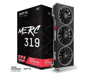 Grafikkort - XFX Radeon RX 6700 XT MERC 319 Black - 12GB GDDR6 RAM - Grafikkort - RX-67XTYTBDP