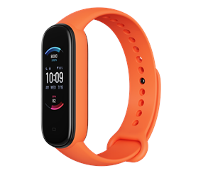 Smartklokke, Smartwatch & Sportsklokke - Amazfit Band 5 - Orange - S2005OV3N