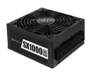 Strømforsyning (PSU) - SilverStone SX1000-LPT Strømforsyning (PSU) - 1000 Watt - 120 mm - ATX - 80 Plus Platinum sertifisert - SST-SX1000-LPT