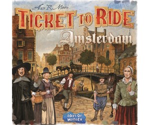 Brettspill & Puslespill - Days of Wonder Ticket to Ride Amsterdam (Nordic/DE/UK) - DOW720963