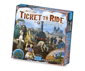 Brettspill & Puslespill - Days of Wonder Ticket To Ride Map Coll. #6 France (Nordic/DE/EN) - DOW720128