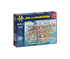 Puslespill - Jumbo Puzzle Jan van Haasteren - Cruise Ship (1000 piece - JUM0021