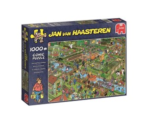 Puslespill - Jumbo Puzzle Jan van Haasteren - Vegetable garden (1000 - JUM9057