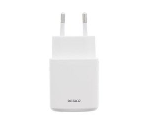 Mobil - Adaptere og ladere - Deltaco USB walll charger 2.4 A 10 pcs bulk FS - USB-AC180