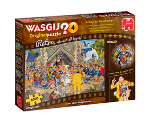 Puslespill - Wasgij Retro Original Puzzle 4 A Day to Remember! (1000) - JUM9176