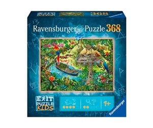 Puslespill - Ravensburger Puzzle EXIT Kids: Jungle (368 pieces) - PEG2924