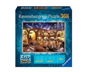 Puslespill - Ravensburger Puzzle EXIT Kids: Night at the Museum (368 pieces) - PEG2925