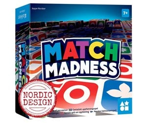 Brettspill & Puslespill - Leikkinen Match Madness (Nordic) - SBDK0026