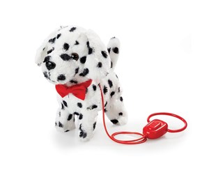 Dukker, Bamser & Utstyr - Happy Pets Walk Along Puppy - Dalmatian - 31511148