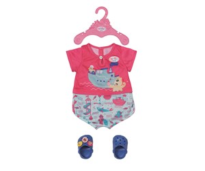 Dukker, Bamser & Utstyr - Baby Born Bath Pyjamas with Shoes 43cm - 830628