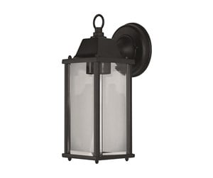 Lamper - LEDVANCE Endura Classic lantern square udendørs væglampe E27 293 mm black - 4058075206649