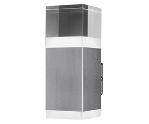 Lamper - LEDVANCE Endura Style Cube Wall Up/down outdoor wall lamp 9W steel - 4058075474130