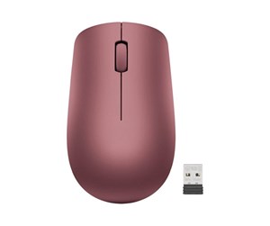 Mus - Lenovo 530 Wireless Mouse - mouse - 2.4 GHz - Cherry Red - Mus - Optisk - 3 knapper - Rød - GY50Z18990