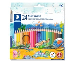 Hobbyartikler - Staedtler Coloured pencil Noris aqu 100% PEFC - 144 10NC2412