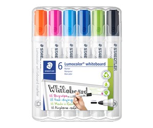 Konferanse & Presentasjon - Staedtler Whiteboard marker Lumo. 6pcs.box - 351 WP6   03